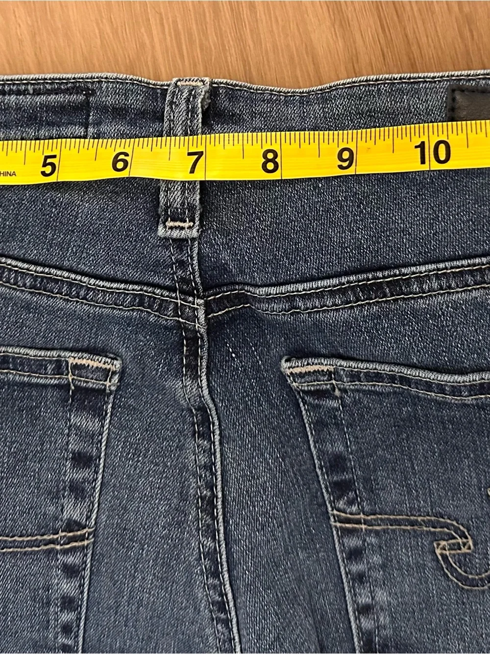 AG Adriano Goldschmied Dark Blue Flare Jeans